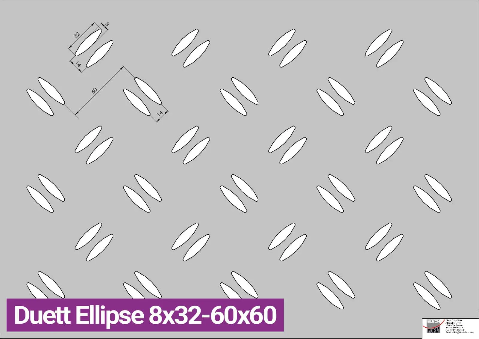 Duett Ellipse-8x32-60x60