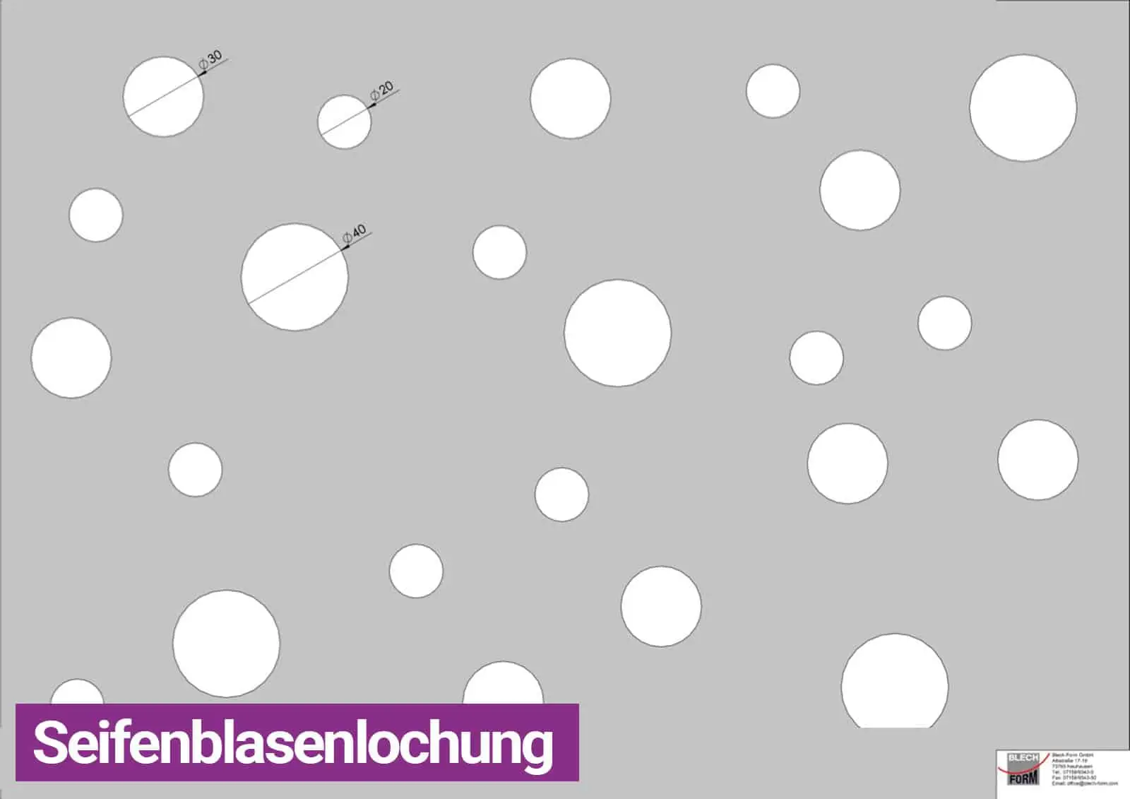 Seifenblasenlochung
