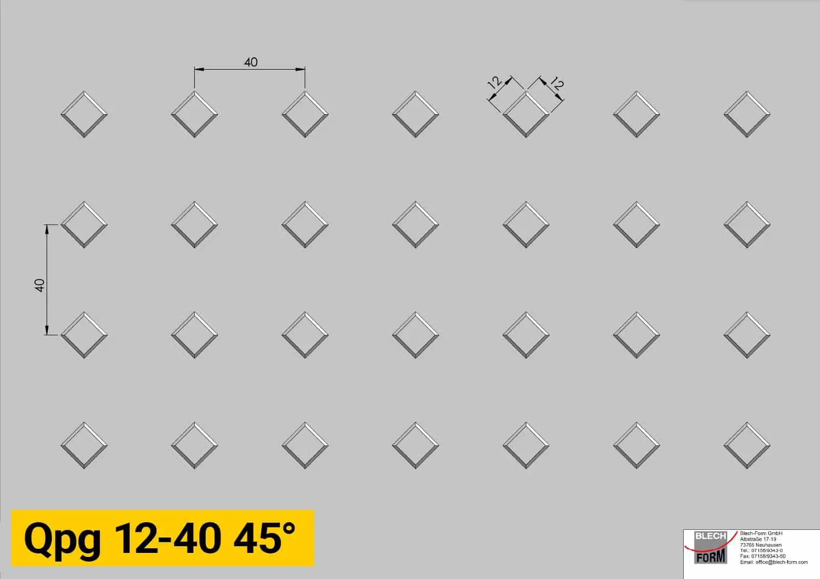 Qpg 12-40-45°