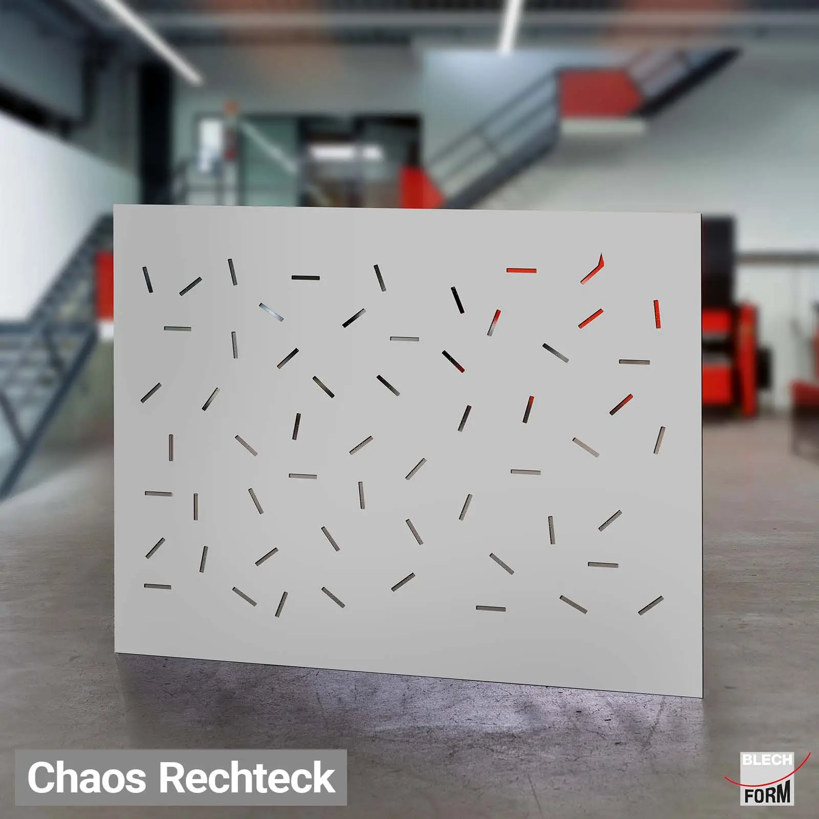Blech-form - Produktvorschlag Chaos Rechteck