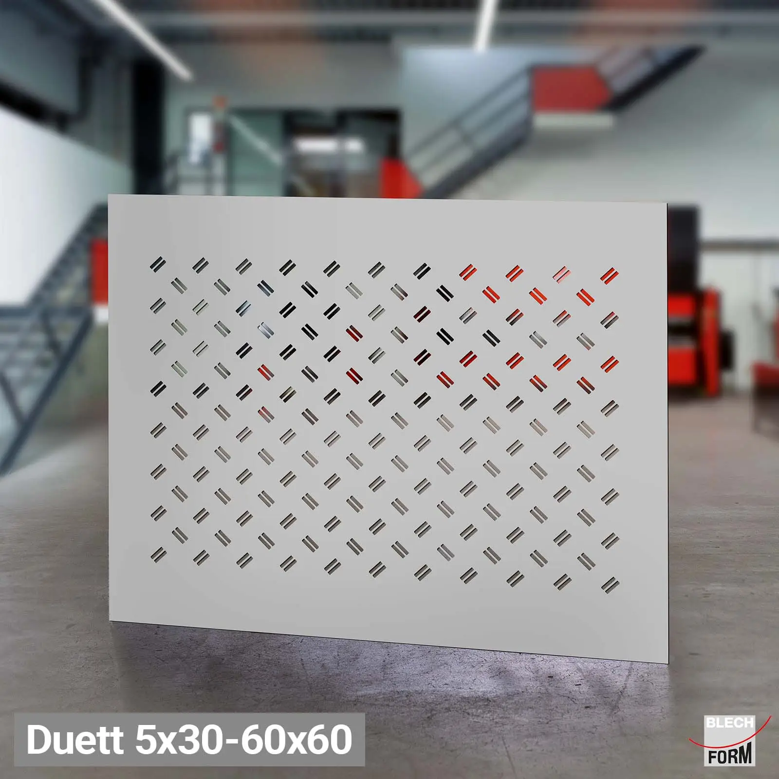 Blech-form - Produktvorschlag Duett 5x30-60x60