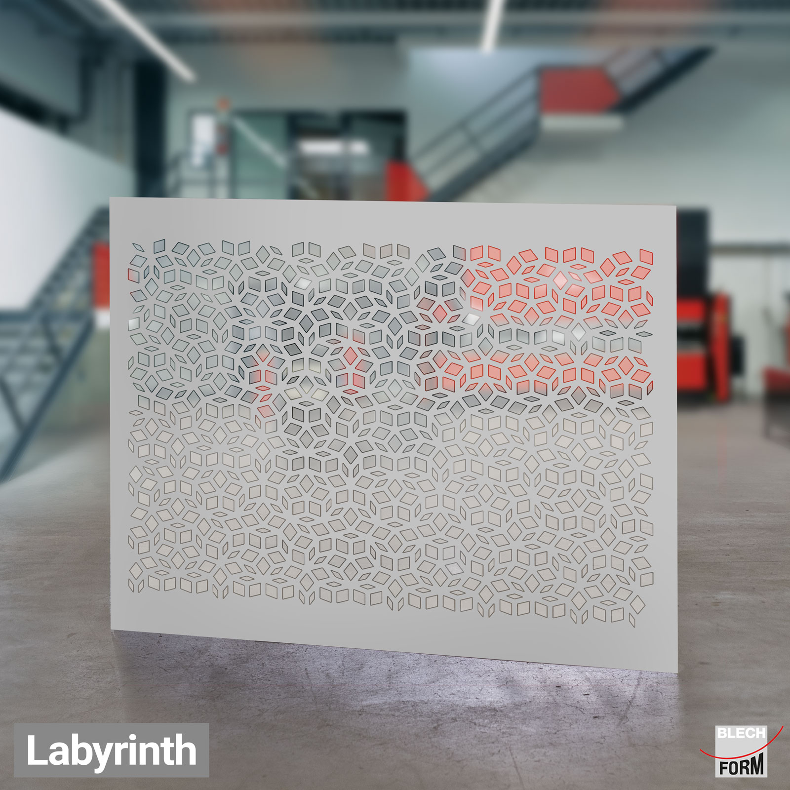 Blech-Form-Vorschlag-Labyrinth