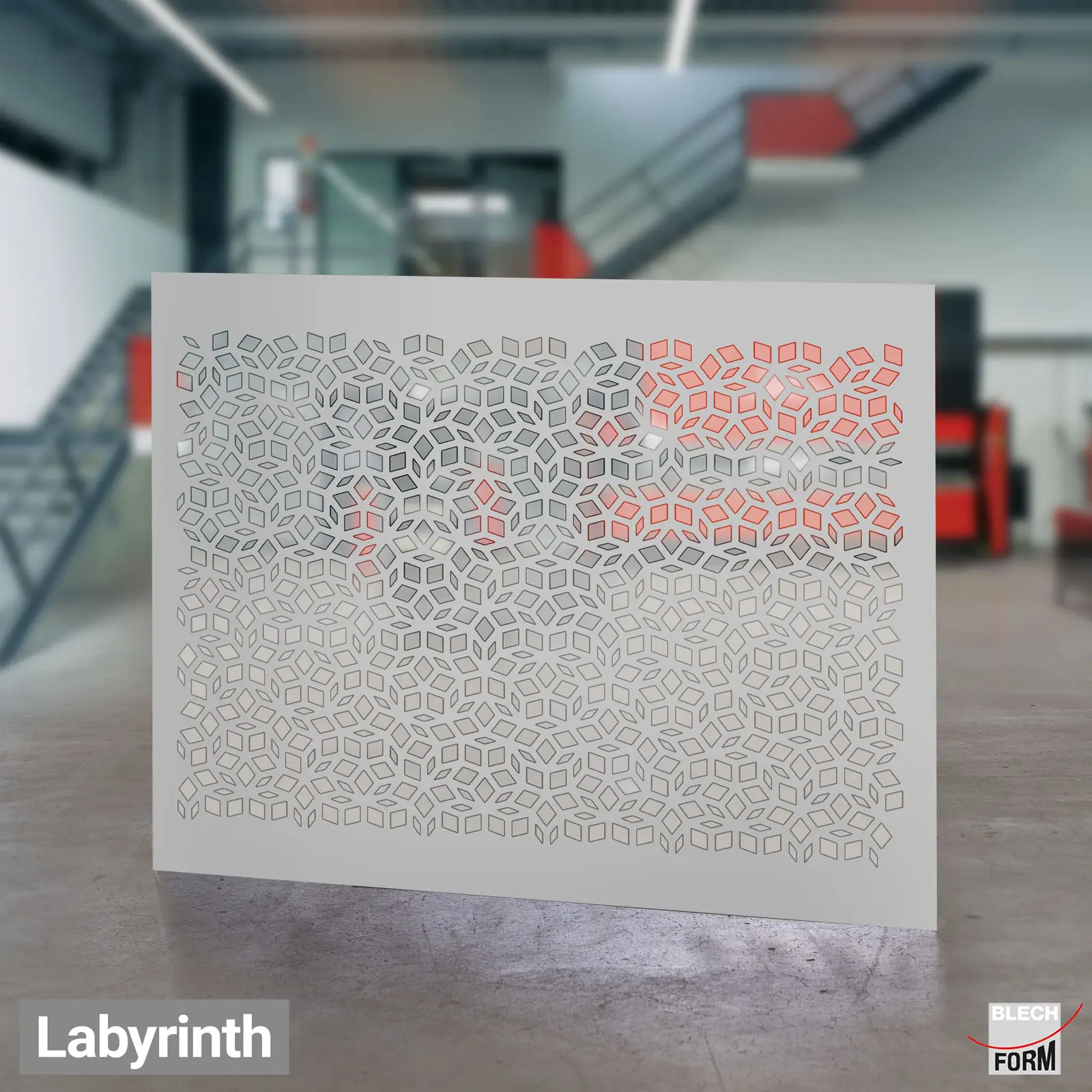 Blech-Form-Vorschlag-Labyrinth