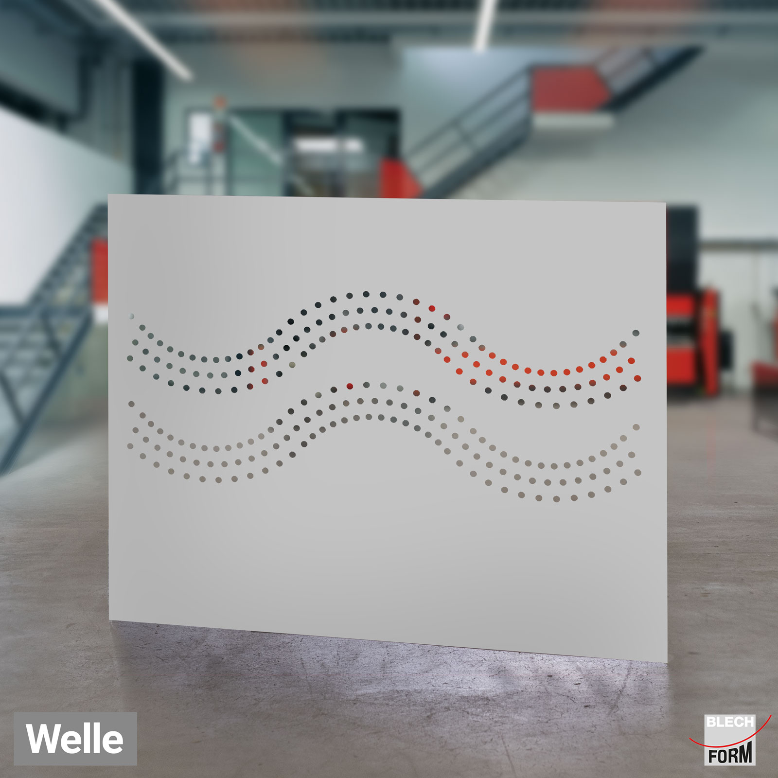 Blech-Form-Vorschlag-Welle